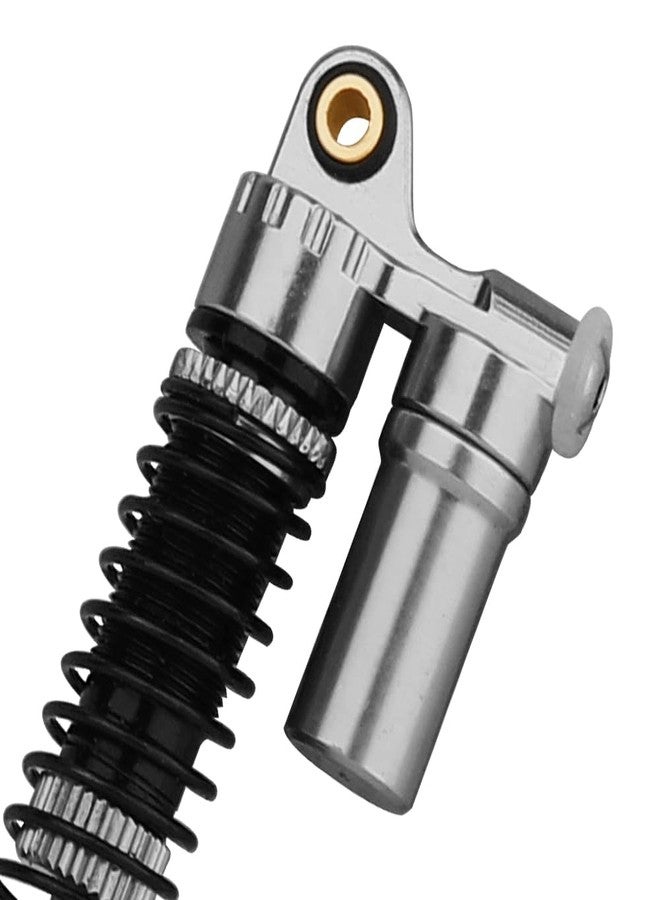 Pothyes Aluminium 53mm/59mm/66mm/78mm Shocks- Long Threaded Shock Absorber Oil Damper for TRX4M TRX-4M 1/18 RC Crawler Upgrades (Titanium, 59mm) - Image 2